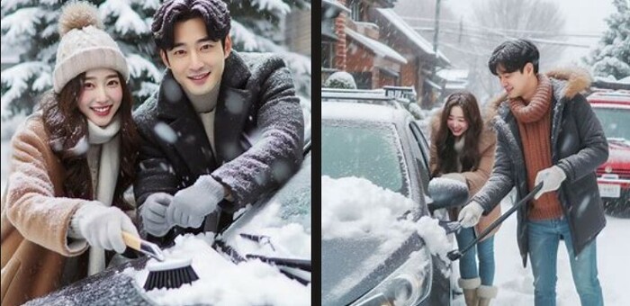 대설주의보 눈내려 겨울왕국일때 안전운전 대처방법